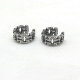 Chain Design Stainless Steel Ear Cuffs | Gthic.com