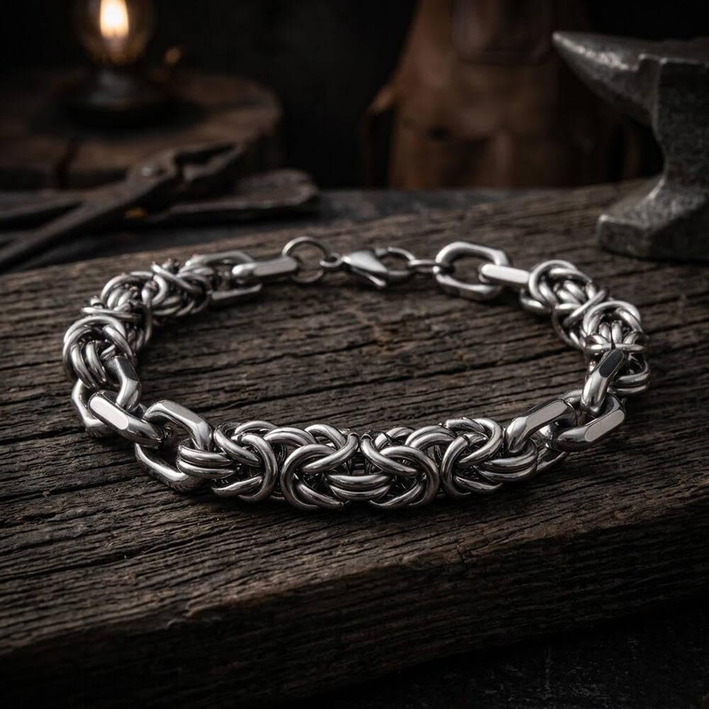 Classic Cuban Stainless Steel Bracelet