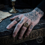 Classic Masonic AG Stainless Steel Religious Ring | Gthic.com