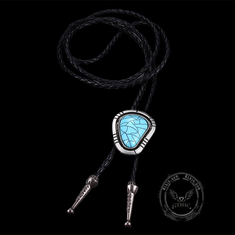 Classic Turquoise Western Cowboy Bolo Tie | Gthic.com