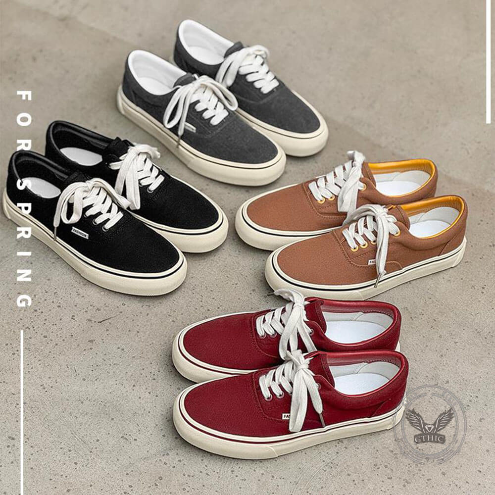 Classic Versatile Low-Top Casual Canvas Shoes