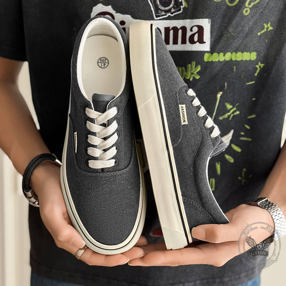 Classic Versatile Low-Top Casual Canvas Shoes