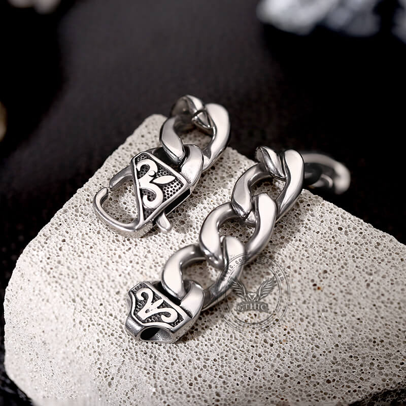 Classic Viking Totem Stainless Steel Bracelet