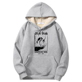 Colorful Black Death Rat Crew Collar Hoodie