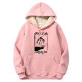 Colorful Black Death Rat Crew Collar Hoodie