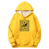 Colorful Crows Before Bros Crew Collar Hoodie