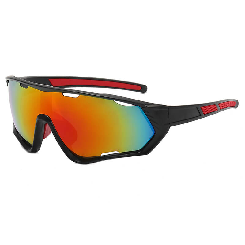 Colorful Full Frame UV-Proof Outdoor Cycling PC Sunglasses