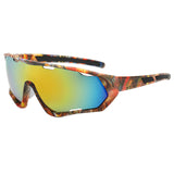 Colorful Full Frame UV-Proof Outdoor Cycling PC Sunglasses
