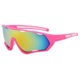 Colorful Full Frame UV-Proof Outdoor Cycling PC Sunglasses