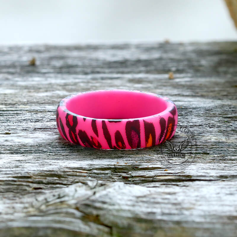 Colorful Leopard Silicone Ring | Gthic.com