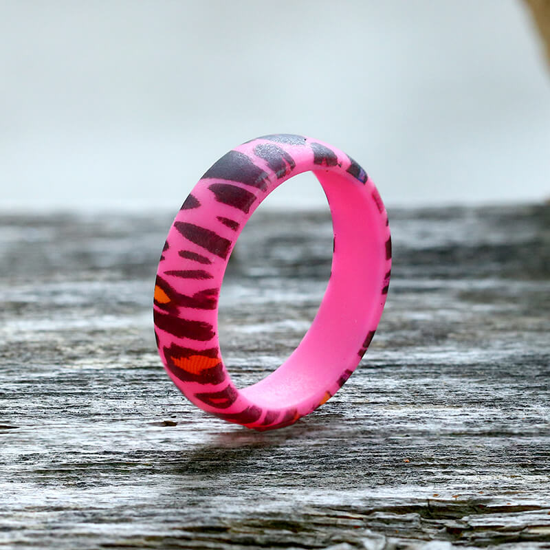 Colorful Leopard Silicone Ring | Gthic.com