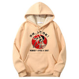 Colorful Oh Look Skeleton Crew Collar Hoodie | Gthic.com