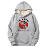 Colorful Oh Look Skeleton Crew Collar Hoodie | Gthic.com