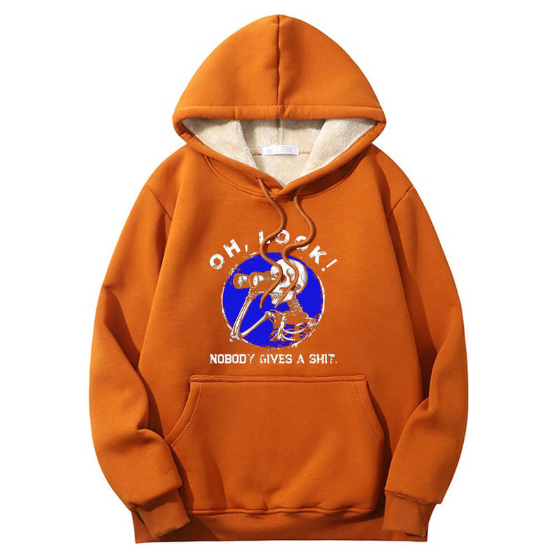 Colorful Oh Look Skeleton Crew Collar Hoodie | Gthic.com