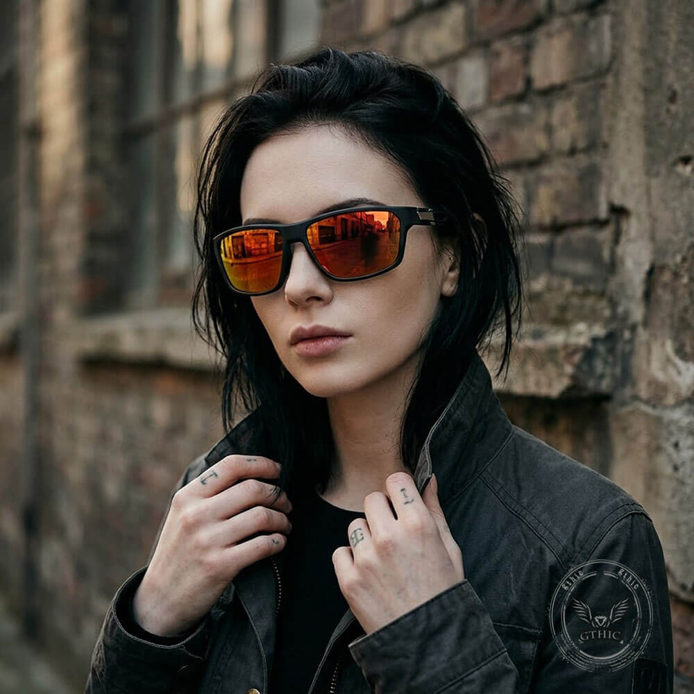 Colorful Outdoor UV-Proof Polarized PC Sunglasses