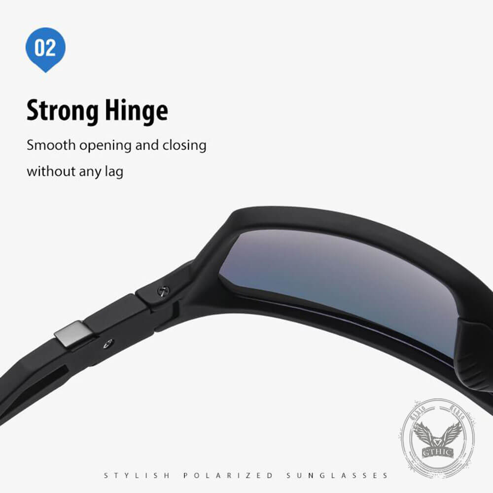 Colorful Outdoor UV-Proof Polarized PC Sunglasses