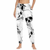 Comics Skull Print Elastic Casual Pants | Gthic.com