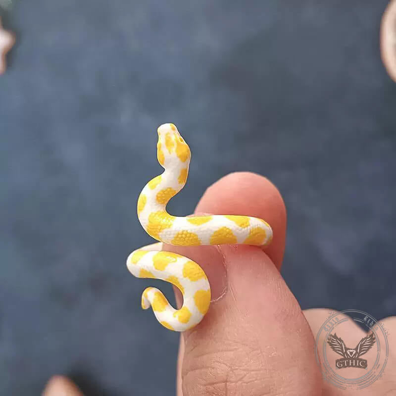 Corn Hognose Snake Alloy Adjustable Animal Ring – GTHIC