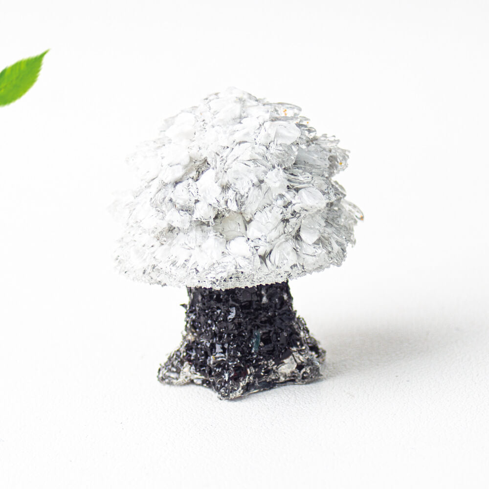 Creative Crystal Pebble Resin Money Tree Figurine