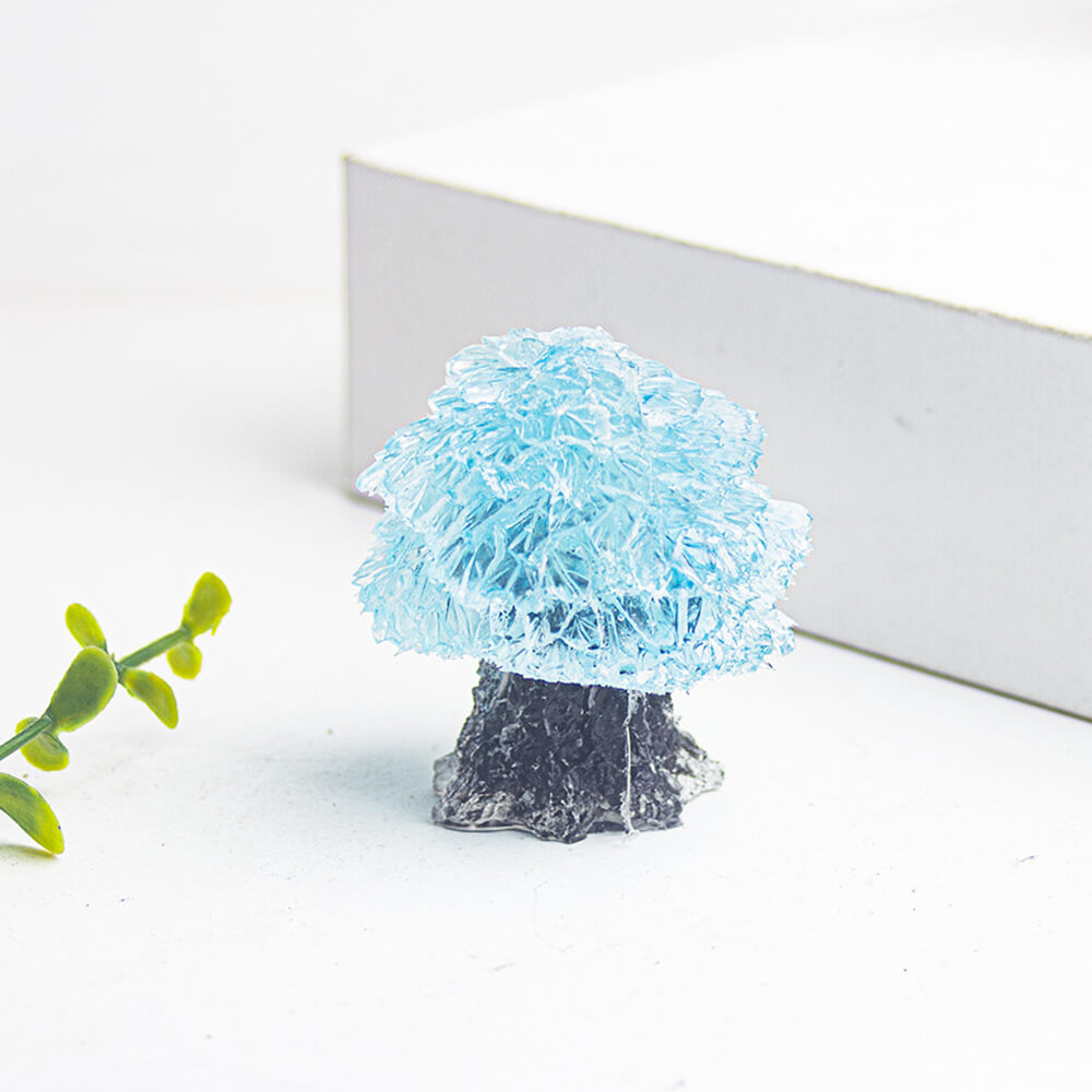 Creative Crystal Pebble Resin Money Tree Figurine