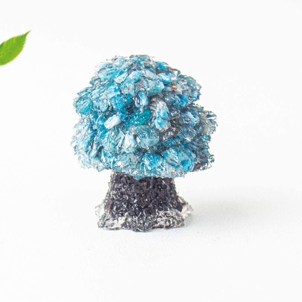 Creative Crystal Pebble Resin Money Tree Figurine