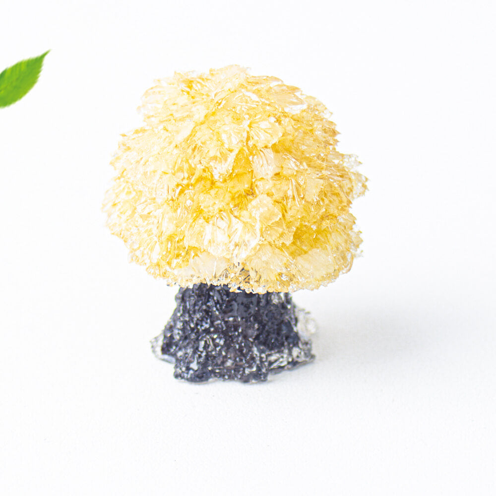 Creative Crystal Pebble Resin Money Tree Figurine