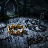 Creative Detachable Diamond Crown Stainless Steel Ring | Gthic.com