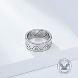 Creative Detachable Diamond Crown Stainless Steel Ring | Gthic.com