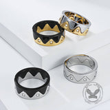Creative Detachable Diamond Crown Stainless Steel Ring | Gthic.com
