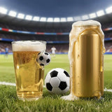Creative Football-Decorated Large-Capacity Glass Cup | Gthic.com