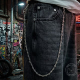 Creative Punk-Style Skull Rivet Alloy Pants Chain | Gthic.com