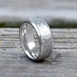 Cross Prayer Stainless Steel Christian Ring