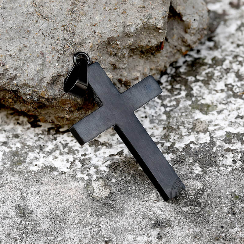 Cross Prayer Stainless Steel Pendant