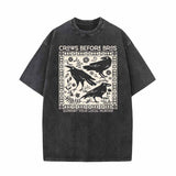 Crows Before Bros Support Your Local Murder Raven T-shirt 01 | Gthic.com