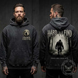 Cryptid Dad Hard to Find Bigfoot Vintage Washed Hoodie | Gthic.com