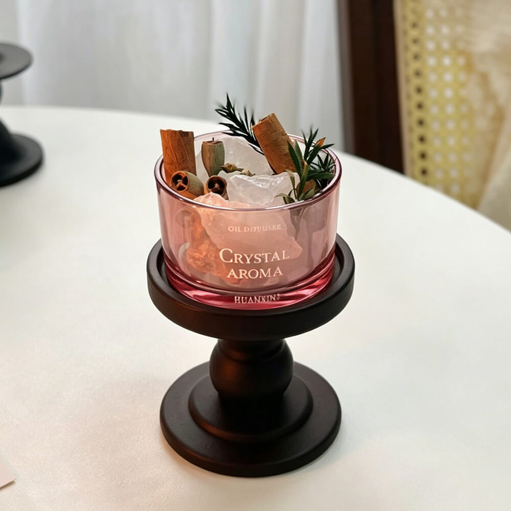 Crystal Stone Aromatherapy Cup Essential Oil Room Figurine