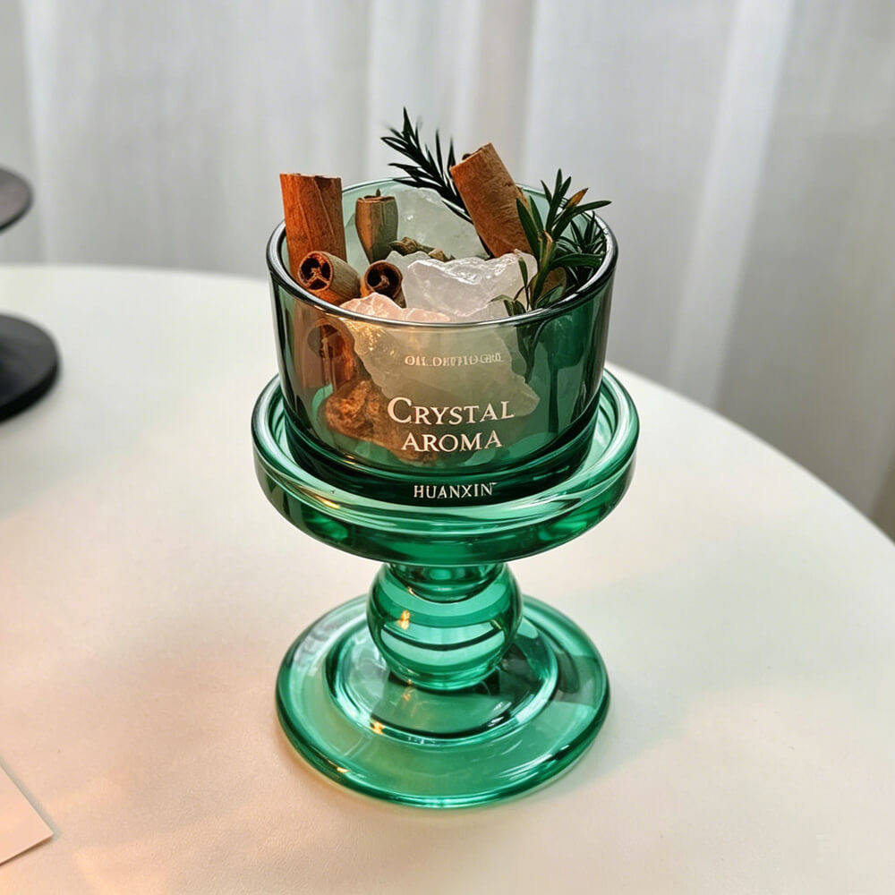 Crystal Stone Aromatherapy Cup Essential Oil Room Figurine