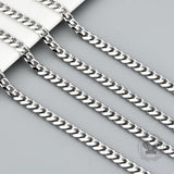 Cuban Link Sterling Silver Chain