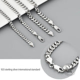 Cuban Link Sterling Silver Chain