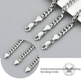 Cuban Link Sterling Silver Chain