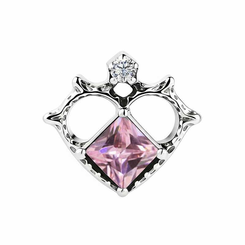 16G Crossbones Skull Titanium Piercing Lip Ring