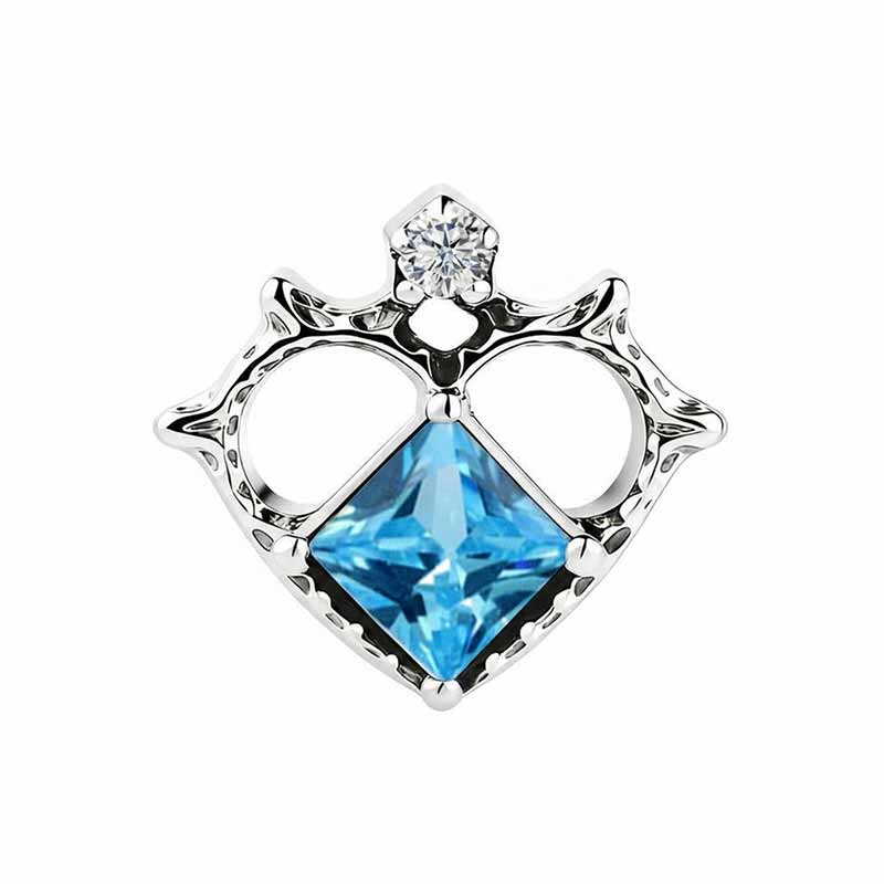 16G Crossbones Skull Titanium Piercing Lip Ring