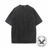 Custom DIY Photo Cotton Vintage Washed T-shirt
