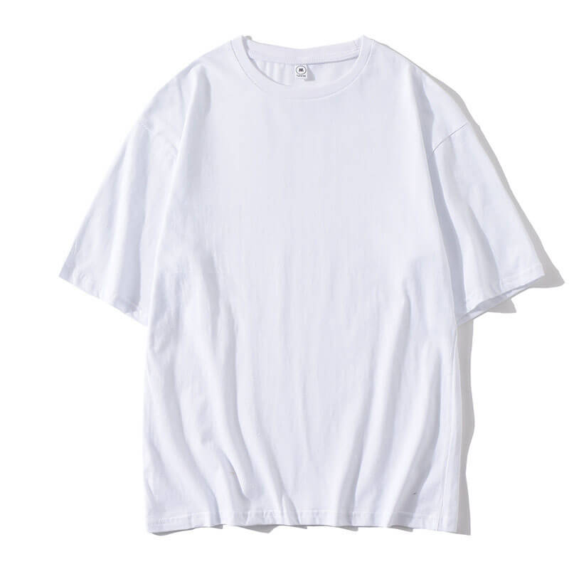 Custom Print Cotton Drop Shoulder T-shirt