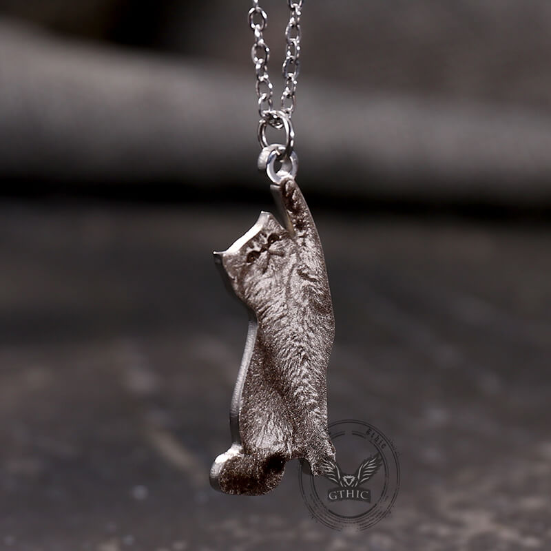 Cute DIY Pet Photo Stainless Steel Keychain Necklace | Gthic.com