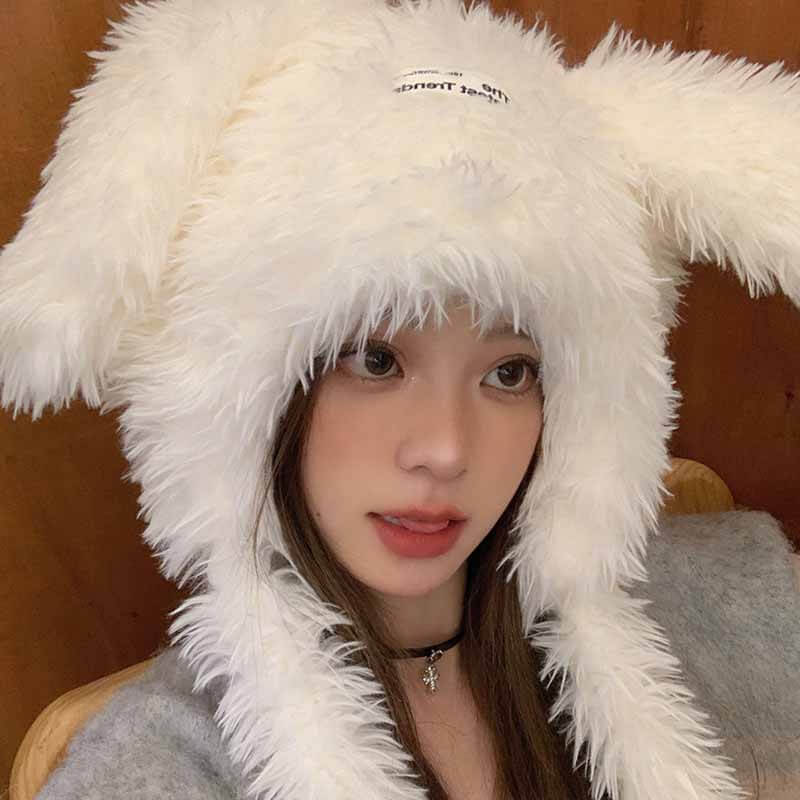 Cute Rabbit Ear Trapper Hat – GTHIC