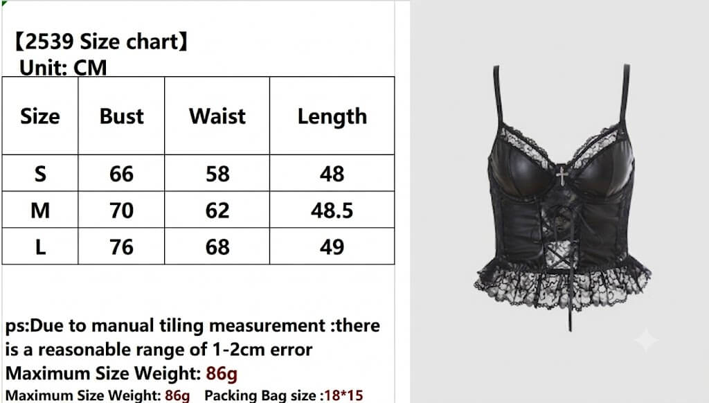 Dark-Style Lace-Up Waist-Cinching Lace PU Leather Corset