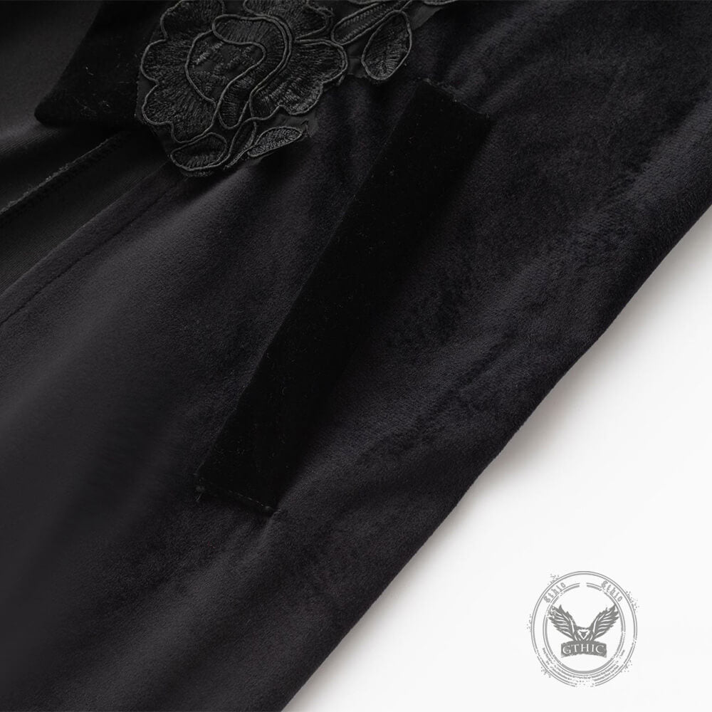 Dark Court Fitted Collared Tailcoat Costume