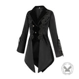 Dark Court Fitted Collared Tailcoat Costume