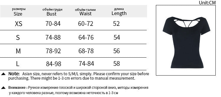 Dark Gothic Eight-Shaped Buckle Bone Chain T-Shirt | Gthic.com